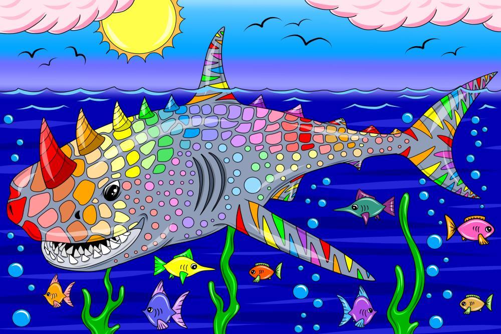 Rainbow shark